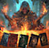 make card game illustration for you