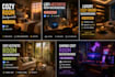 create viral cozy aesthetic room backgrounds