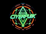 make a custom neon cyberpunk logo for gaming channels