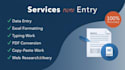 do exelent data entry