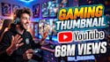 create professional youtube thumbnail