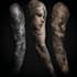 draw an awesome tattoo sleeve art