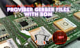 design pcb circuit, schematic, layout and proviber gerber files with bom