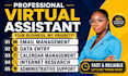 be your personal virtual assistant, creative assistant, administrative VA