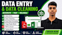 data entry data ,data cleaning,excel dataentry,data analysis