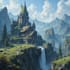 design detailed fantasy landscapes and environments