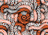 design a seamless repeating pattern design of animal print