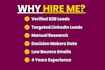 find email addresses of decision makers using linkedin and web research