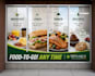 design professional window graphics, shop front, store front, decal signage