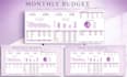 design stunning editable excel or google sheets budget or invoice template