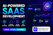 develop ai saas web app using react nodejs and openai