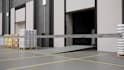 create cinematic 3d factory workflow and warehouse animation
