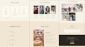 design a custom wedding website with rsvp, photo gallery, and countdown