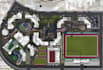 recreate architecture site plan, landscape masterplan,campus design, site layout