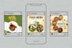 make stylish post and carousel design for your restaurant