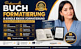 buchformatierung, kindle ebook formatierung für amazon KDP