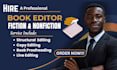 copy edit, developmental book editor, romantasy proofread your non fiction book