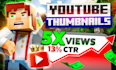 create viral youtube thumbnail that increase clicks