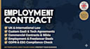 draft professional employment contracts
