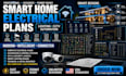 design smart home automation, electrical plans lighting cctv wiring