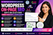 do wordpress yoast on page SEO optimization website rank math plugin schema mark