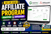 set up your goaffpro affiliate program, affiliatewp referral program