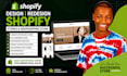 design, redesign shopify stores, drop shipping store