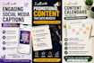 write engaging social media captions and promotional content