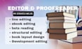 professionally proofread or edit your book, line editing, manuscript
