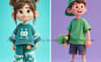 create high quality 3d character model for games