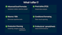 create professional excel, dashboard