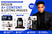 design amazon a plus content and listing images