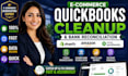 do ecommerce bookkeeping and quickbooks cleanup
