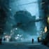 draw futuristic sci fi concept art and characters