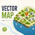 design vector maps for business, presentations, and planning