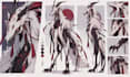 design professional character concept art, expression sheet and turnaround