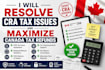 resolve cra tax issues and maximize canada tax return
