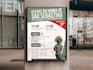 design a bold and modern event poster