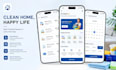 develop a cleaning app, appointment booking app, booking app, home service