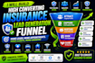 build a high converting insurance lead generation funnel