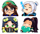 custom emotes and badges
