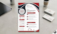 design a professional ats optimized CV resume with modern layout