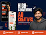 design converting facebook and instagram ad creatives in canva