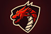 make new style hydra dragon e sport mascot logo within 1 day