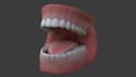 create 3d dental implant and orthodontic clear aligner animation