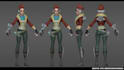 create a free 3d character for gameready and 3d printing