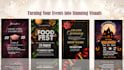 elegant event flyer design