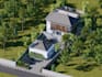 design tropical villa and create architectural 3d rendering