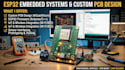arduino esp32 embedded systems with pcb design