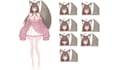do live2d vtuber model design and rigging vtuber anime style vtuber commission